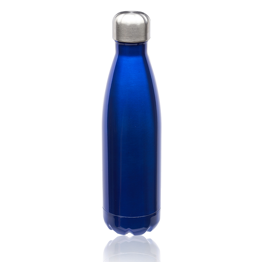 Cola-shaped Stainless Steel Water Bottle - Double Wall, custom water bottle with logo imprint 6