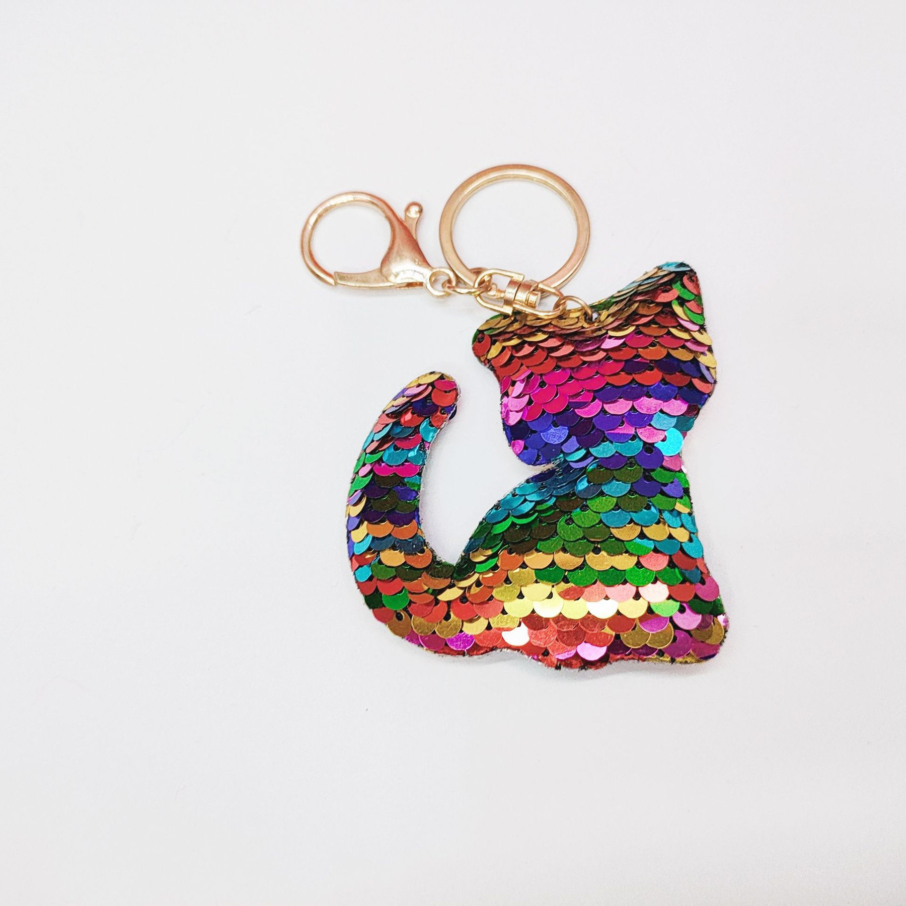 Bling Sequins Toy Key Ring 2