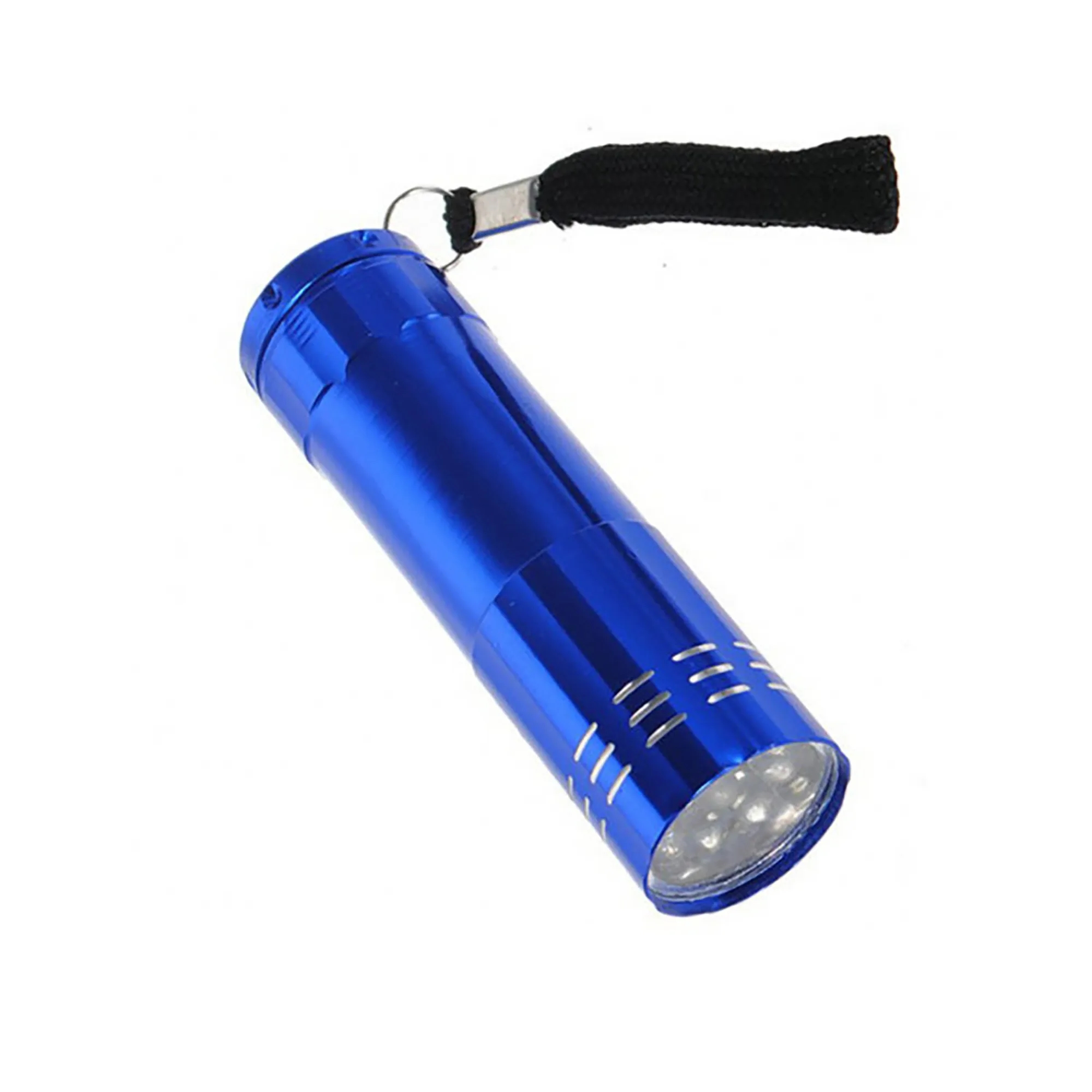 Full Color Aluminum 9LED Flashlight MOQ 100PCS 3
