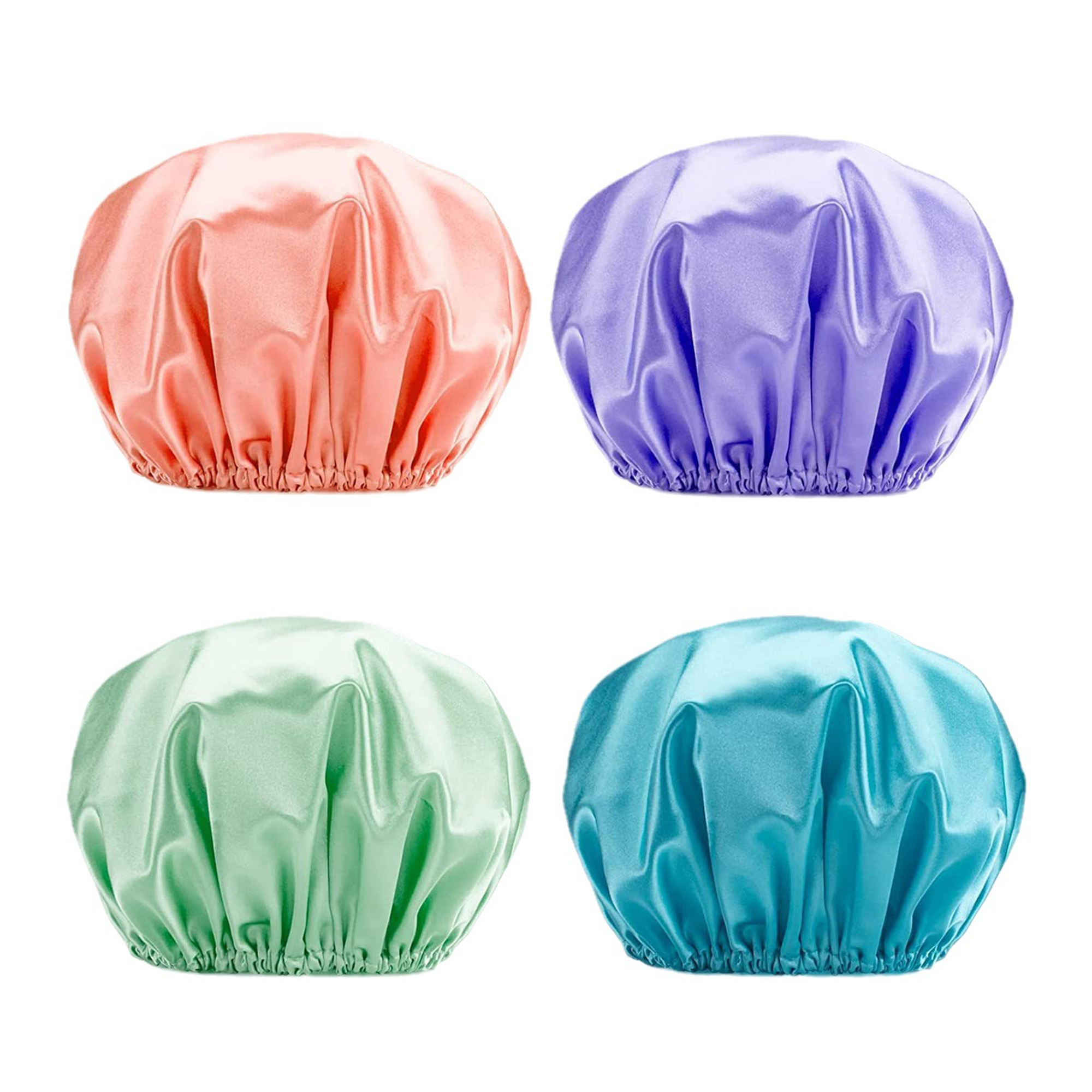 Full Color Shower Caps For Woman 2