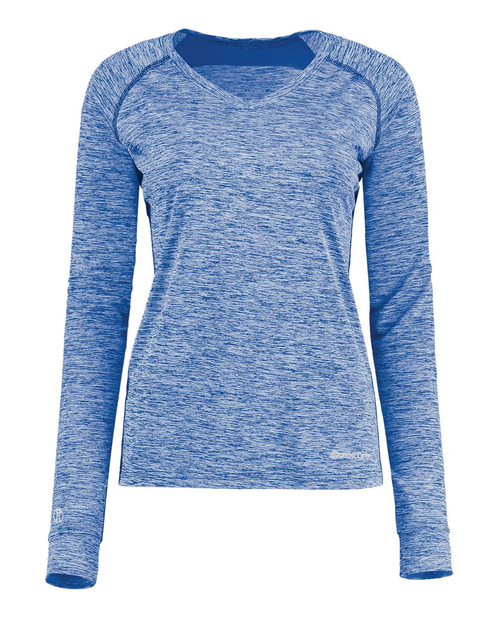 Women's Electrify CoolCore® Long Sleeve V-Neck T-Shirt - 222770 6