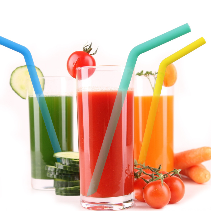 Collapsible Silicone Straw Set with Case 2