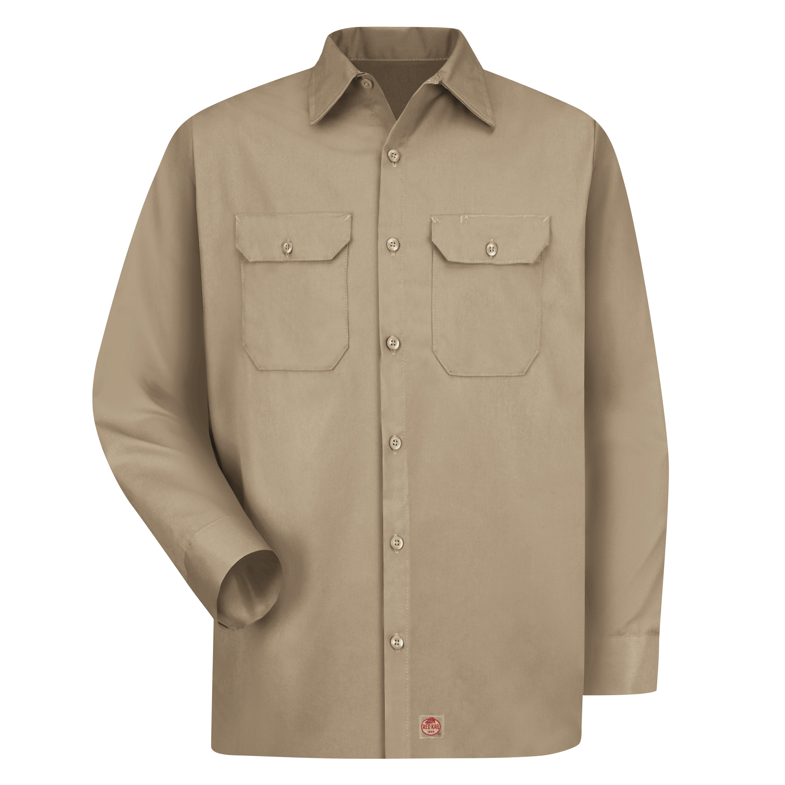 Red Kap® Men's Long Sleeve Utility Uniform Shirt 6