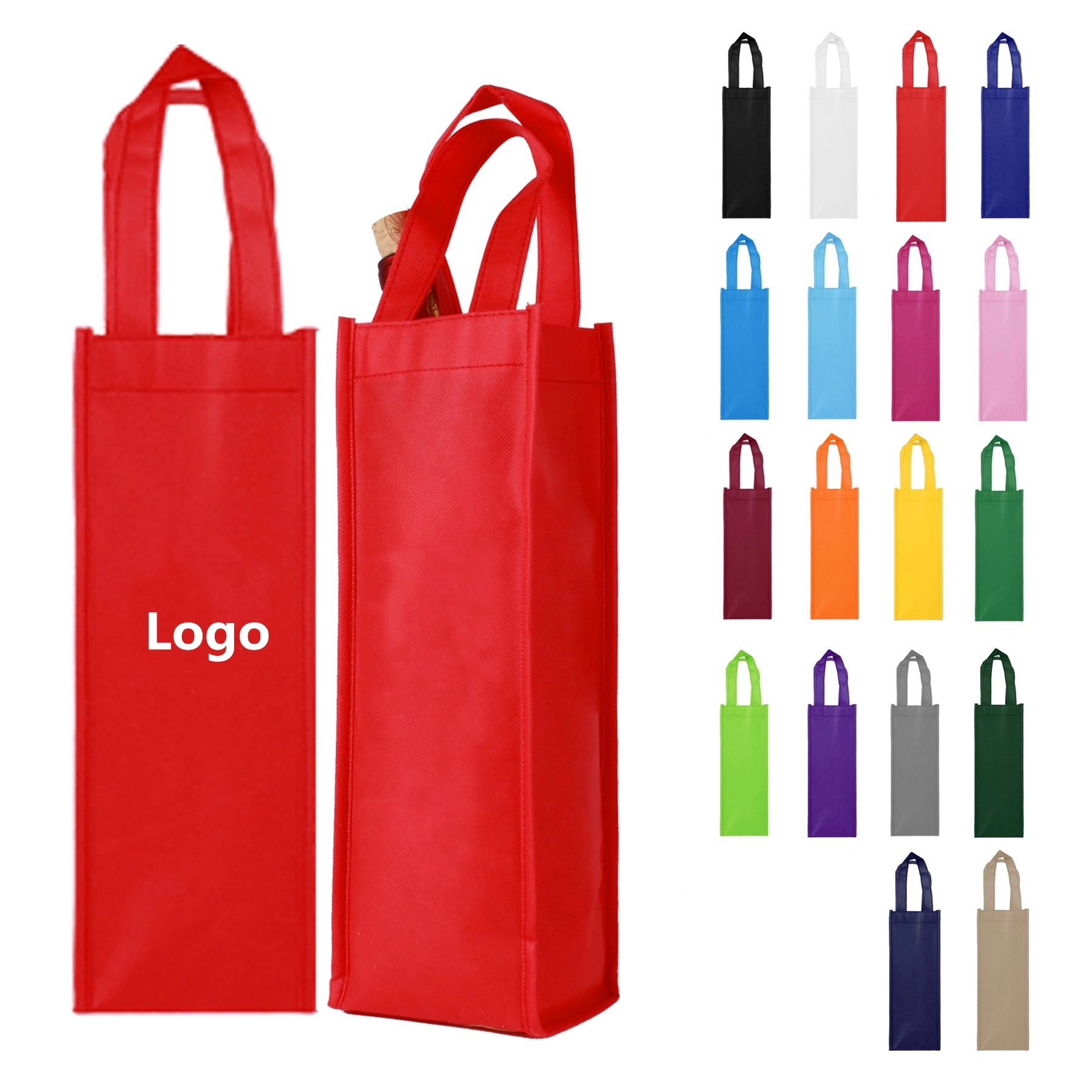 Single Bottle Wine Tote 8