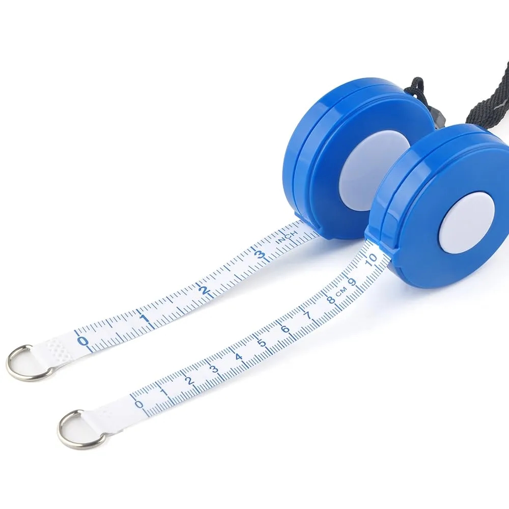 Dual-Side Retractable Tape Measure with Keyring 5