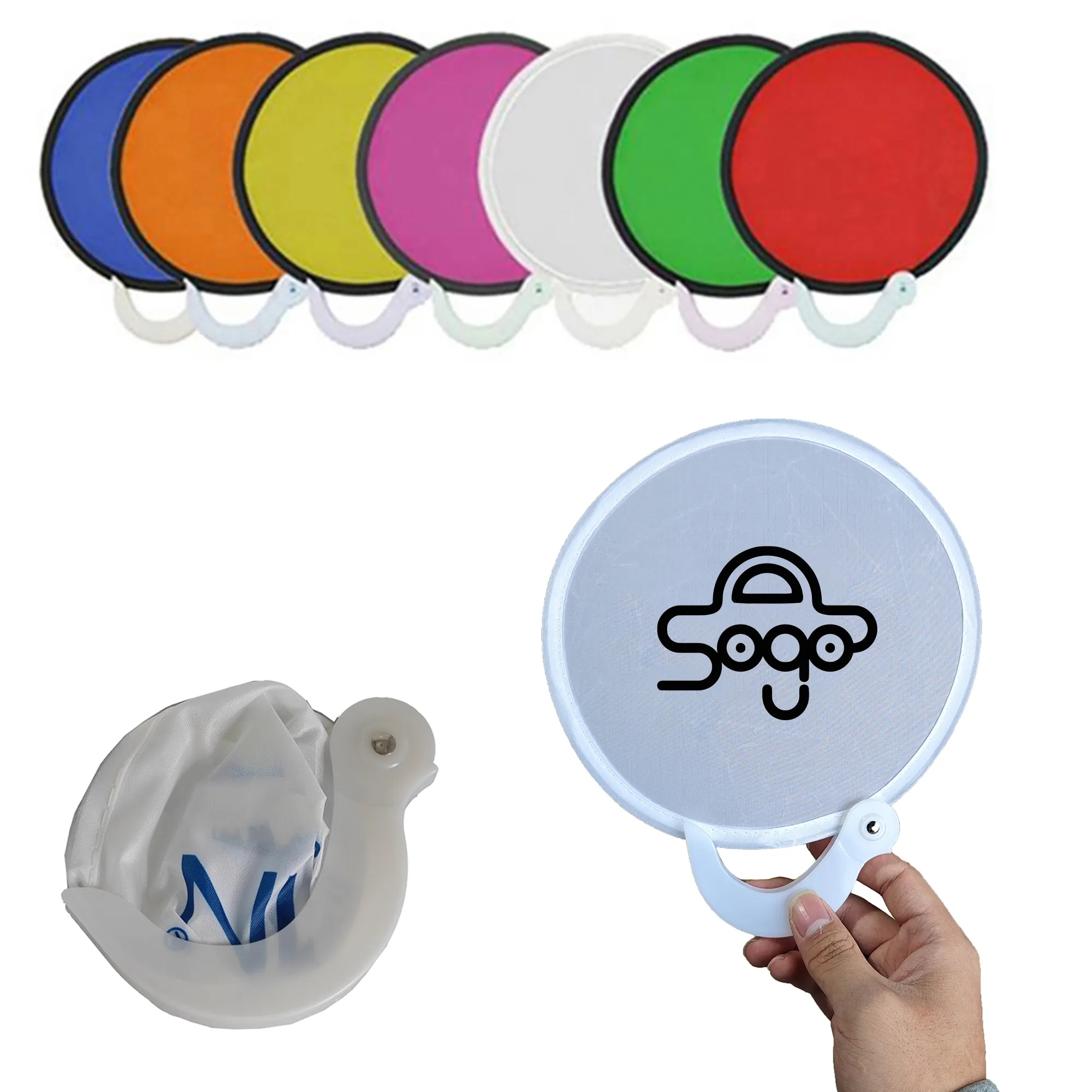 8" Foldable Flying Disc Fan 3
