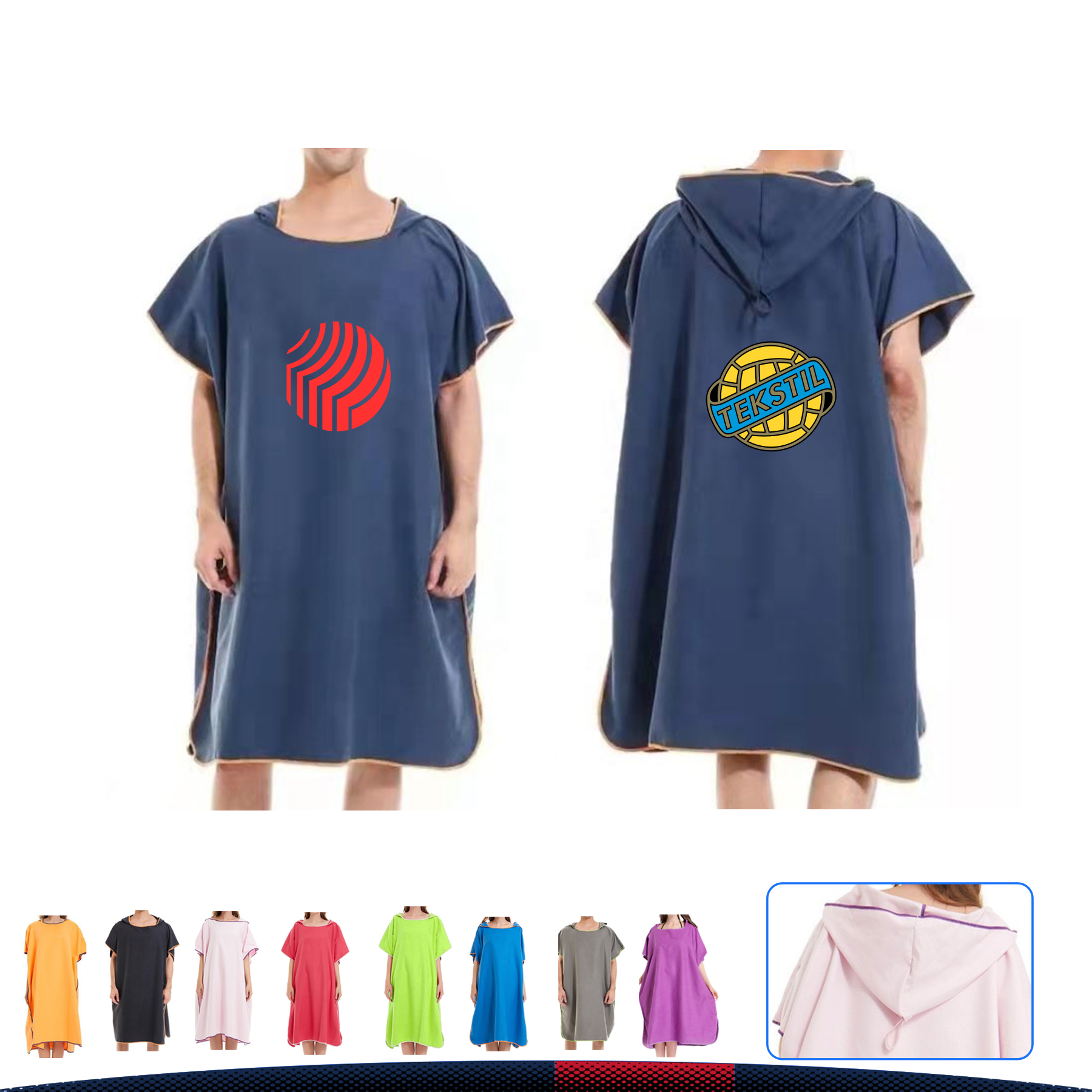 Adult Beach Bathrobe 9