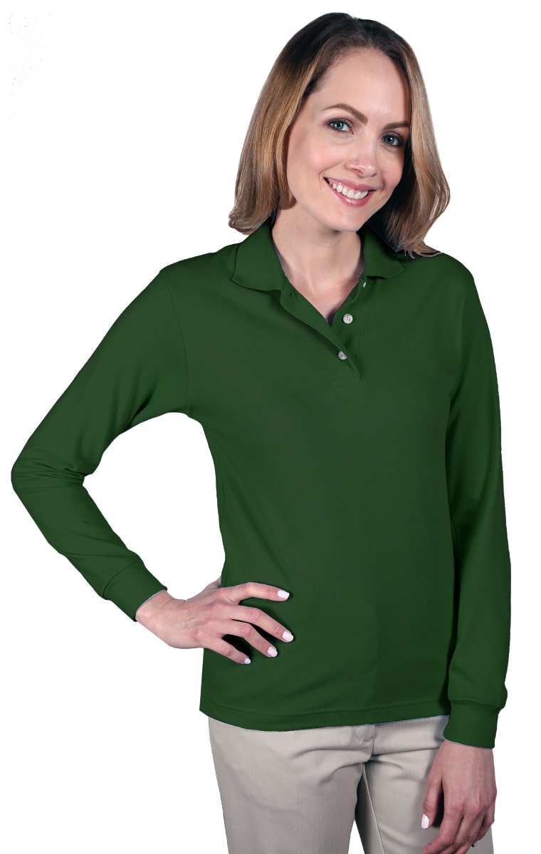 Ladies' Superblend L/S Polo 25