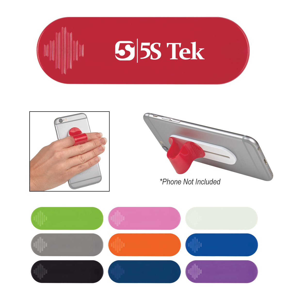 Silicone Finger Loop Phone Stand 3