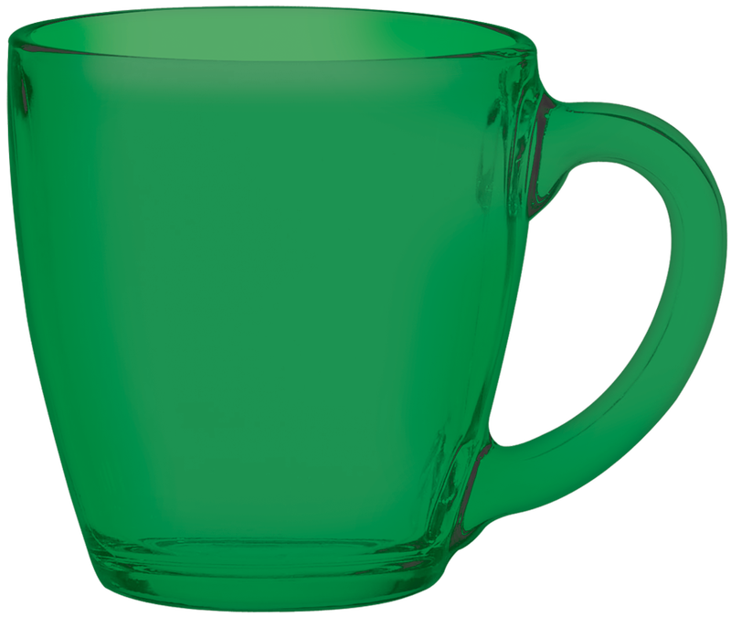16 oz. Glass Bistro Coffee Mug 47