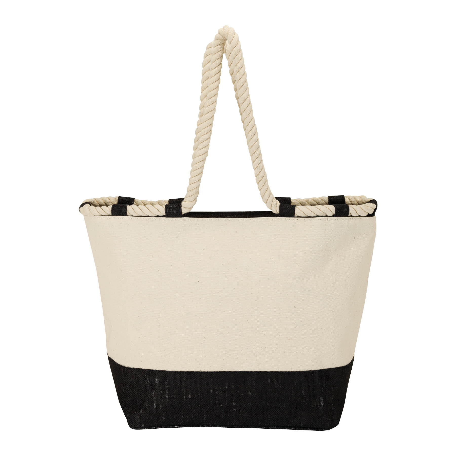 Barcelona Canvas & Jute Tote 2