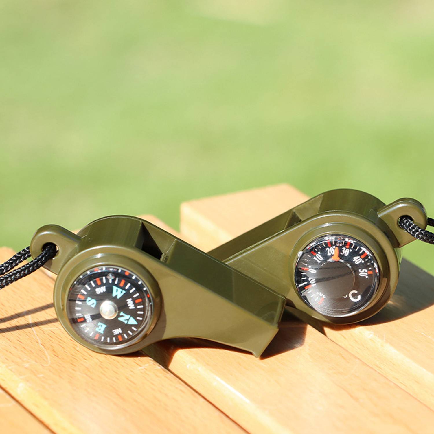 Whistle with Compass & Thermometer 3