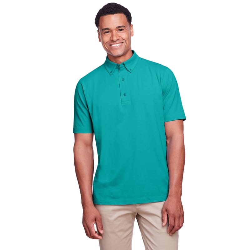 UltraClub Men's Lakeshore Stretch Cotton Performance Polo 18