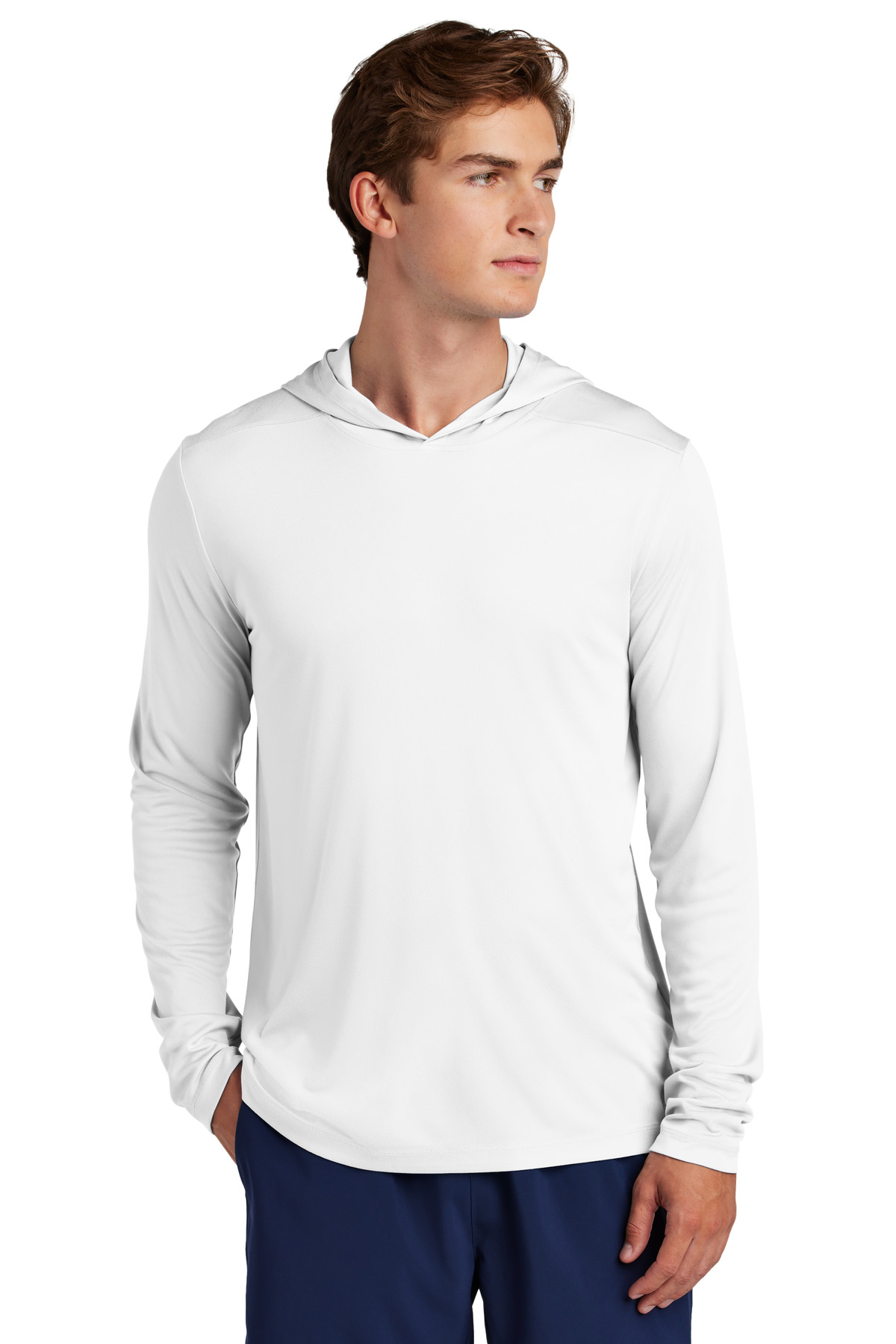 Sport-Tek Posi-UV Pro Long Sleeve Hoodie ST420LSH 29