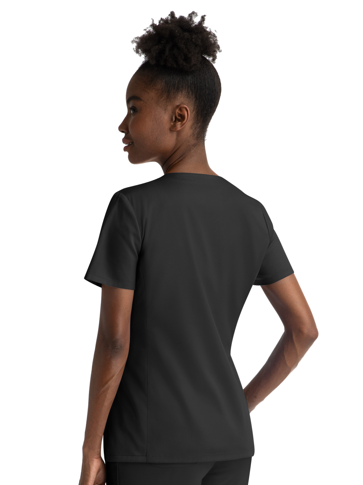 Maevn - Matrix - Women's Three-Pocket Notched Crew Neck Top 13