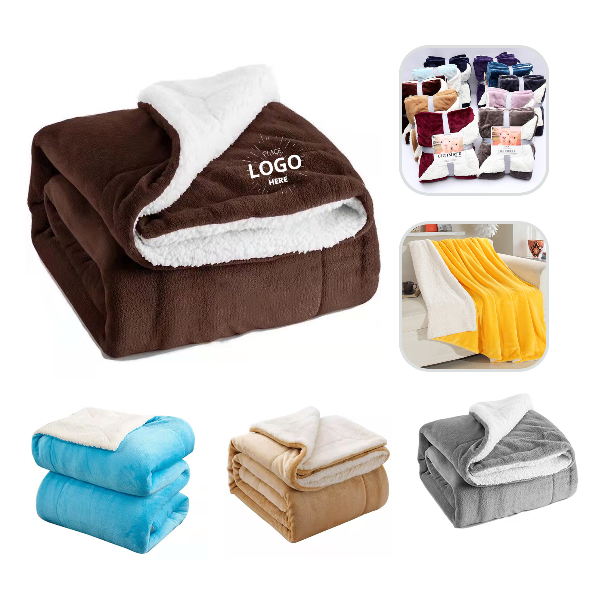 Comforter Sherpa Blanket 1