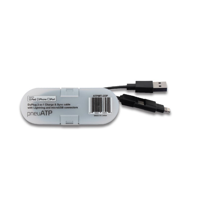 MFi-Certified Multi-Cable with Cord Wrap 15