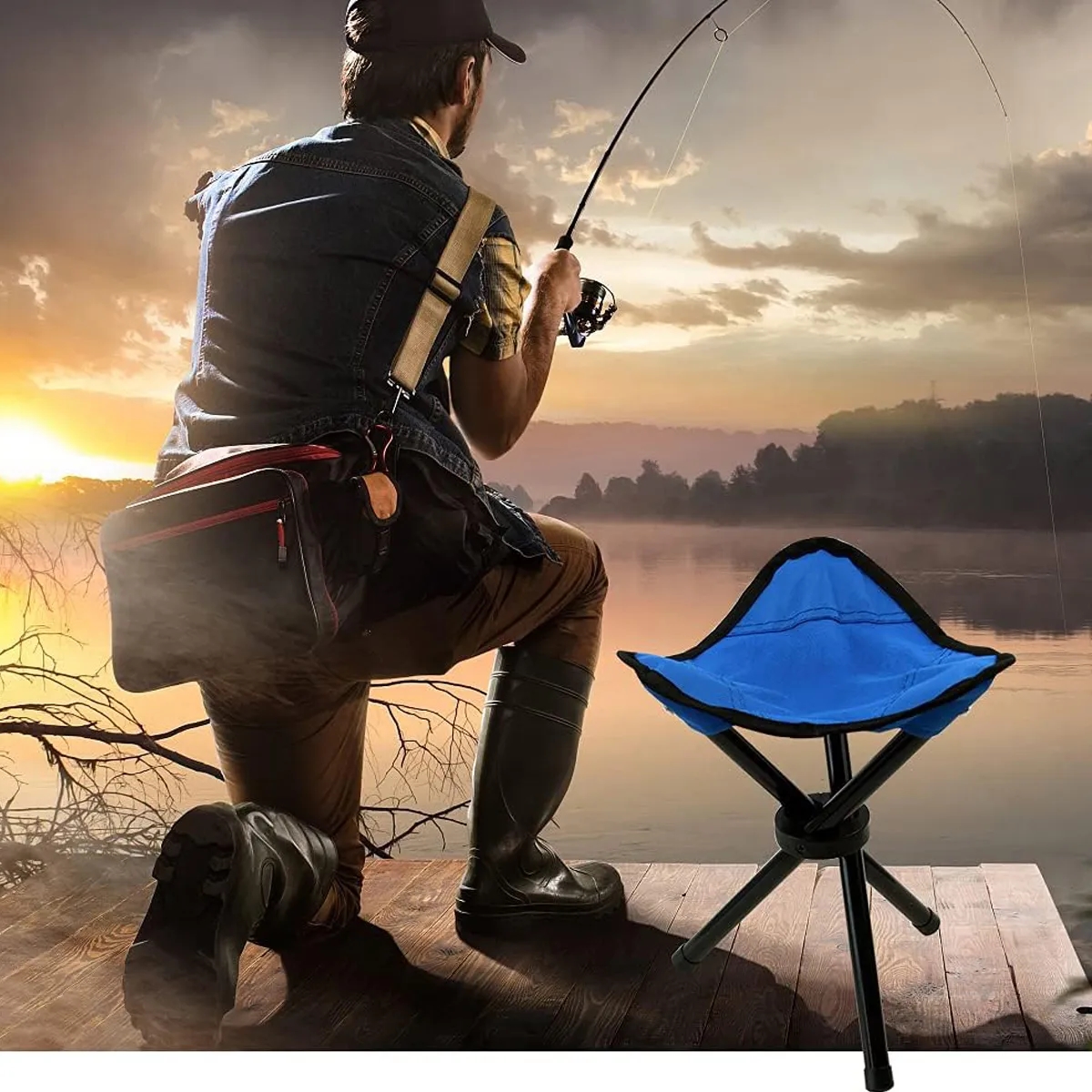 Tripod Fishing Chair 2