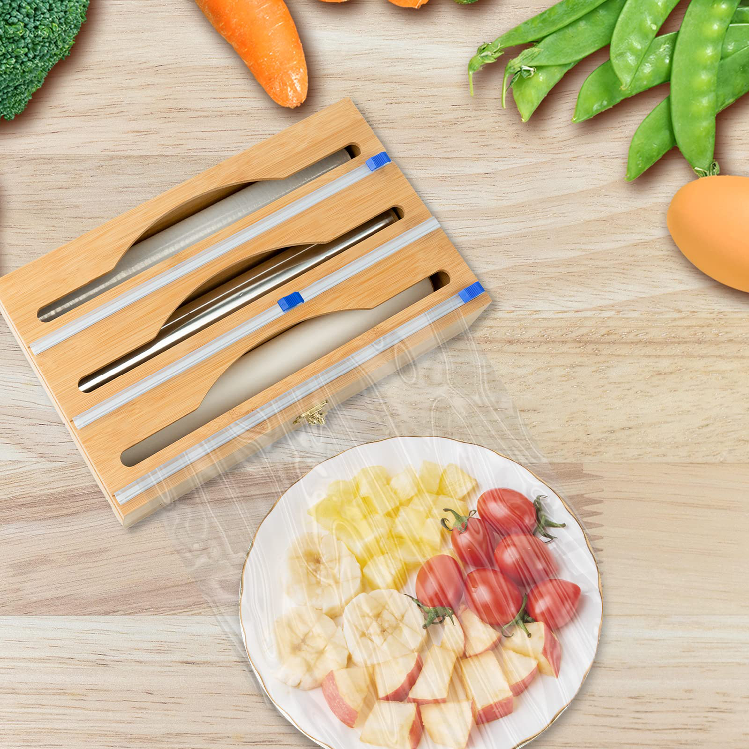 Foil And Plastic Wrap Organizer 6