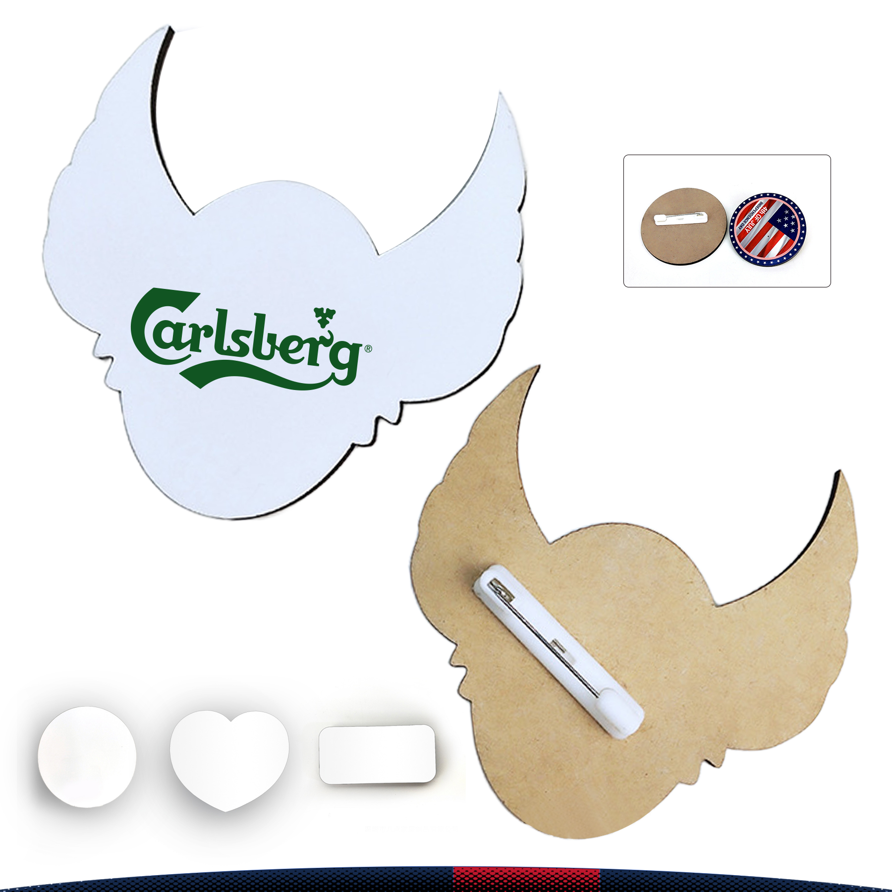 Nufer Pin Badge 3