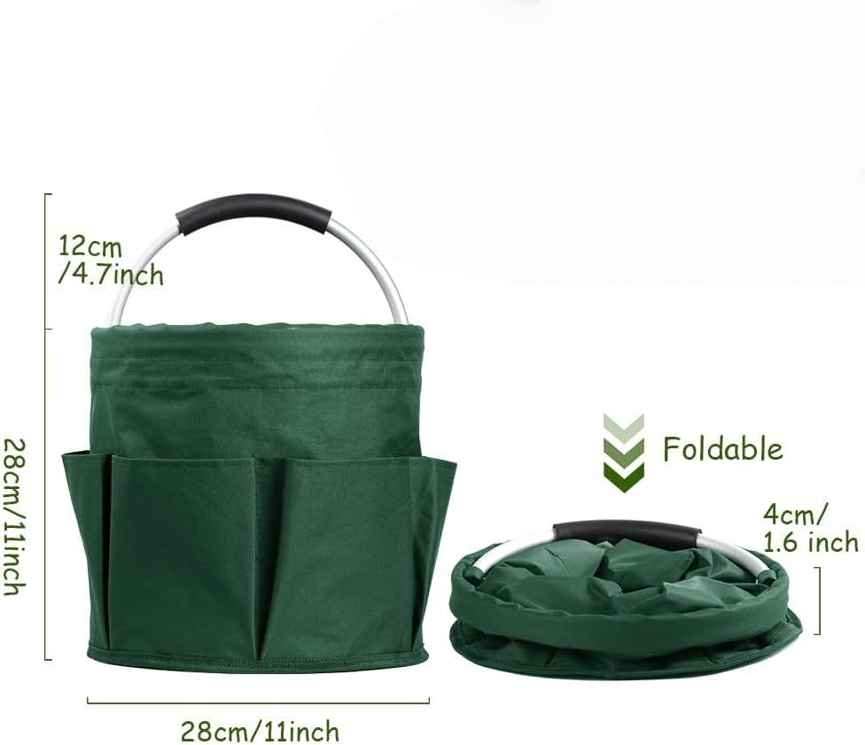 Foldable Picnic Basket With Multi-Compartment Storage 4