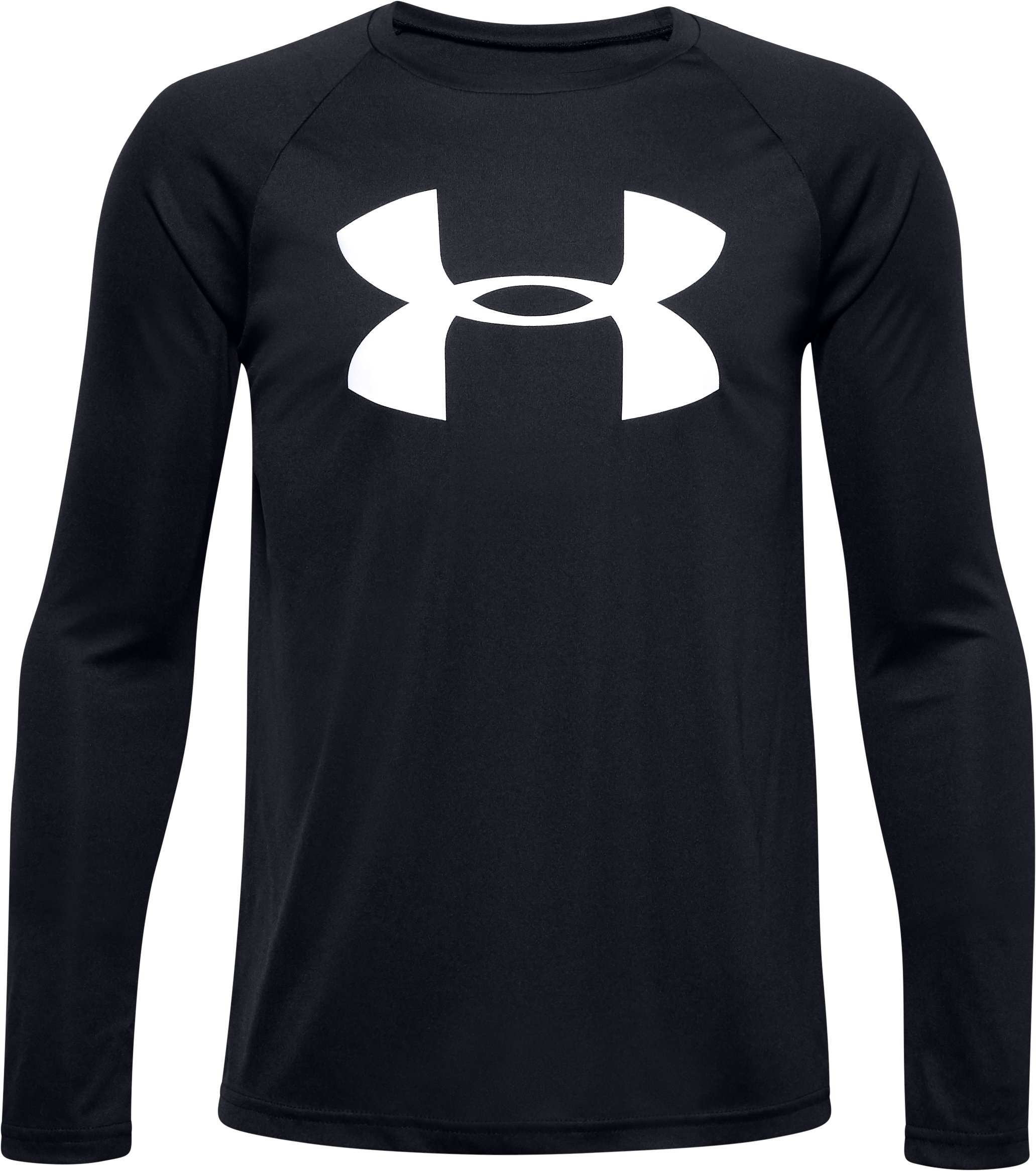 Boys' UA Tech Big Logo Long Sleeve 10