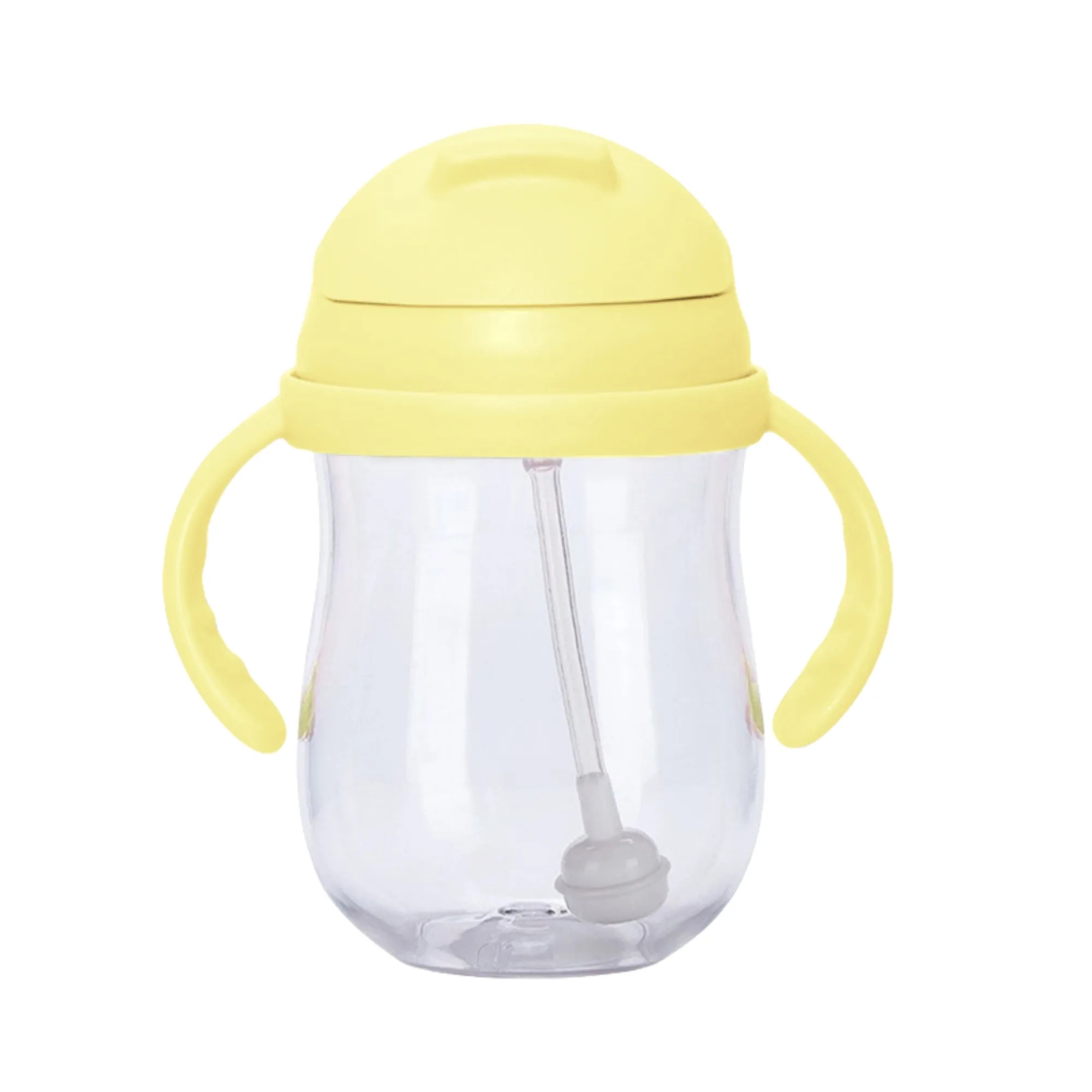 10oz Anti-Drop Gravity Ball Baby Cup With Handle And Straw 9