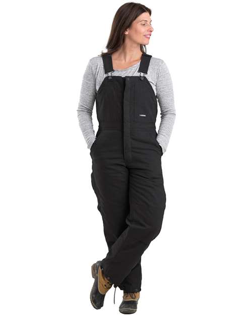 Women's Softstone Duck Insulated Bib Overall - WB515 3