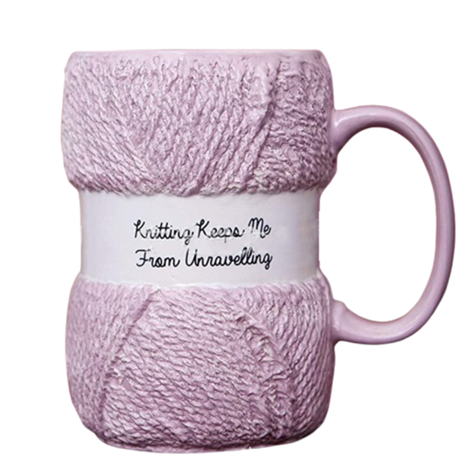 12oz Knitting Yarn Ball Ceramic Mug 6