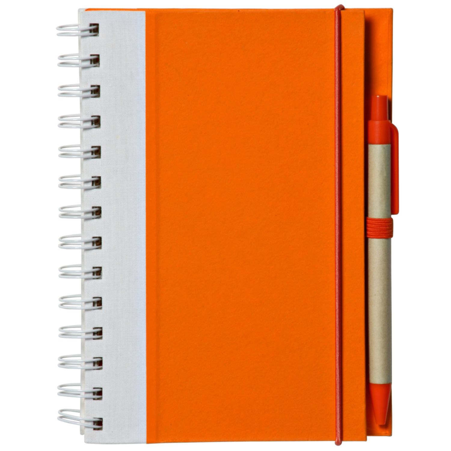 Recyclable Spiral Notebook w/ Pen Two-Tone ECO Notebooks 3