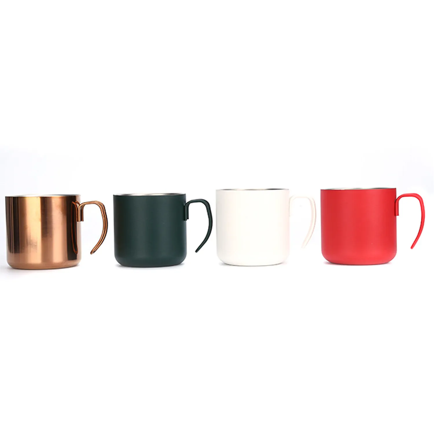 12Oz Stainless Steel 2-Layer Vacuum Insulation Cup W/ Lid 3