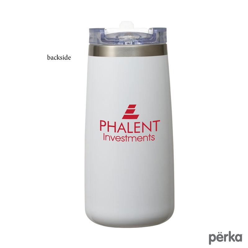 Perka® Erie 16 oz. Double Wall Stainless Steel Tumbler 8