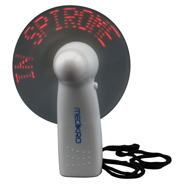Handheld LED Message Display Fan 7