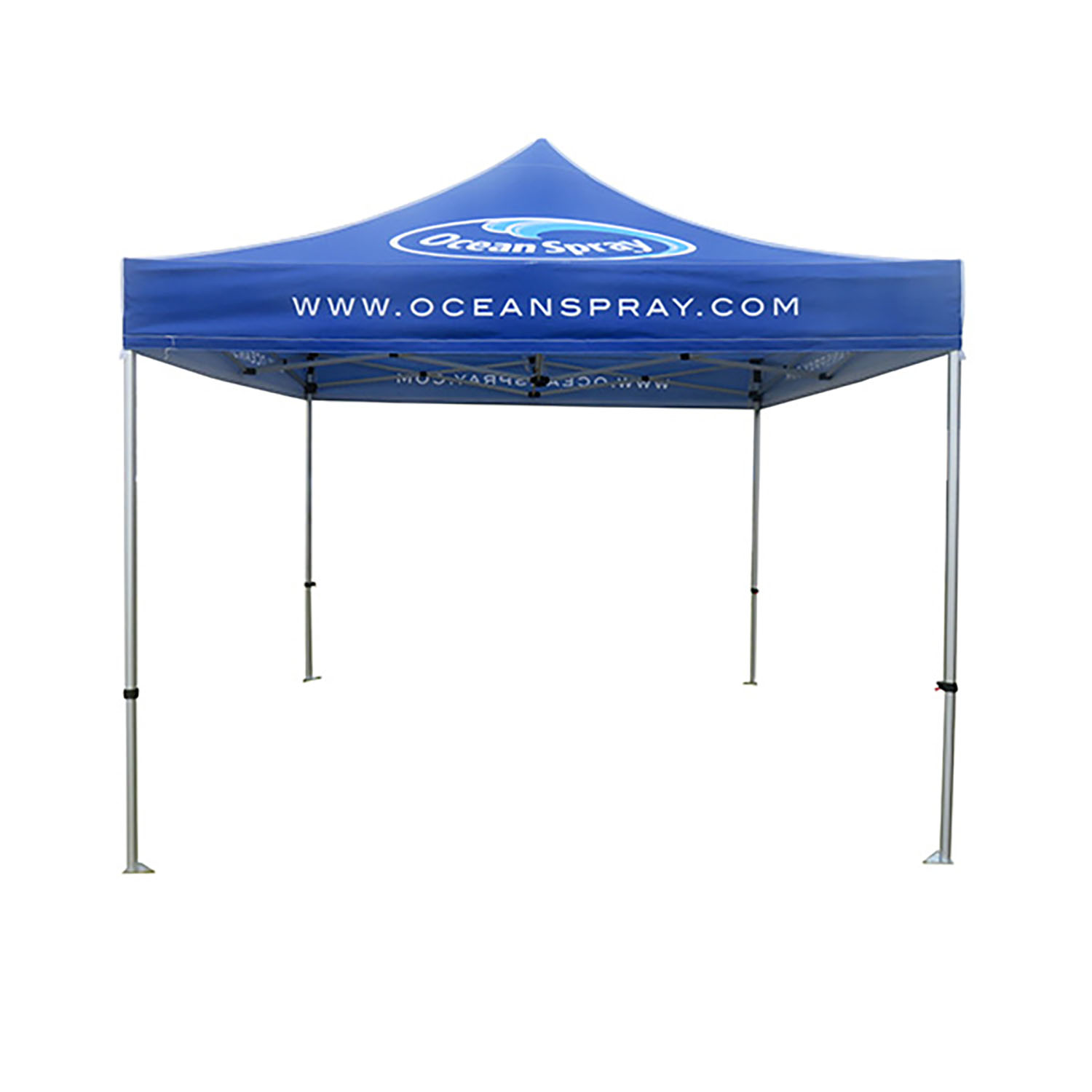 10' Premium Sublimated Tent Kit, Includes Premium 40mm Aluminum Frame, Canopy, Case, Grass Stake Kit 28