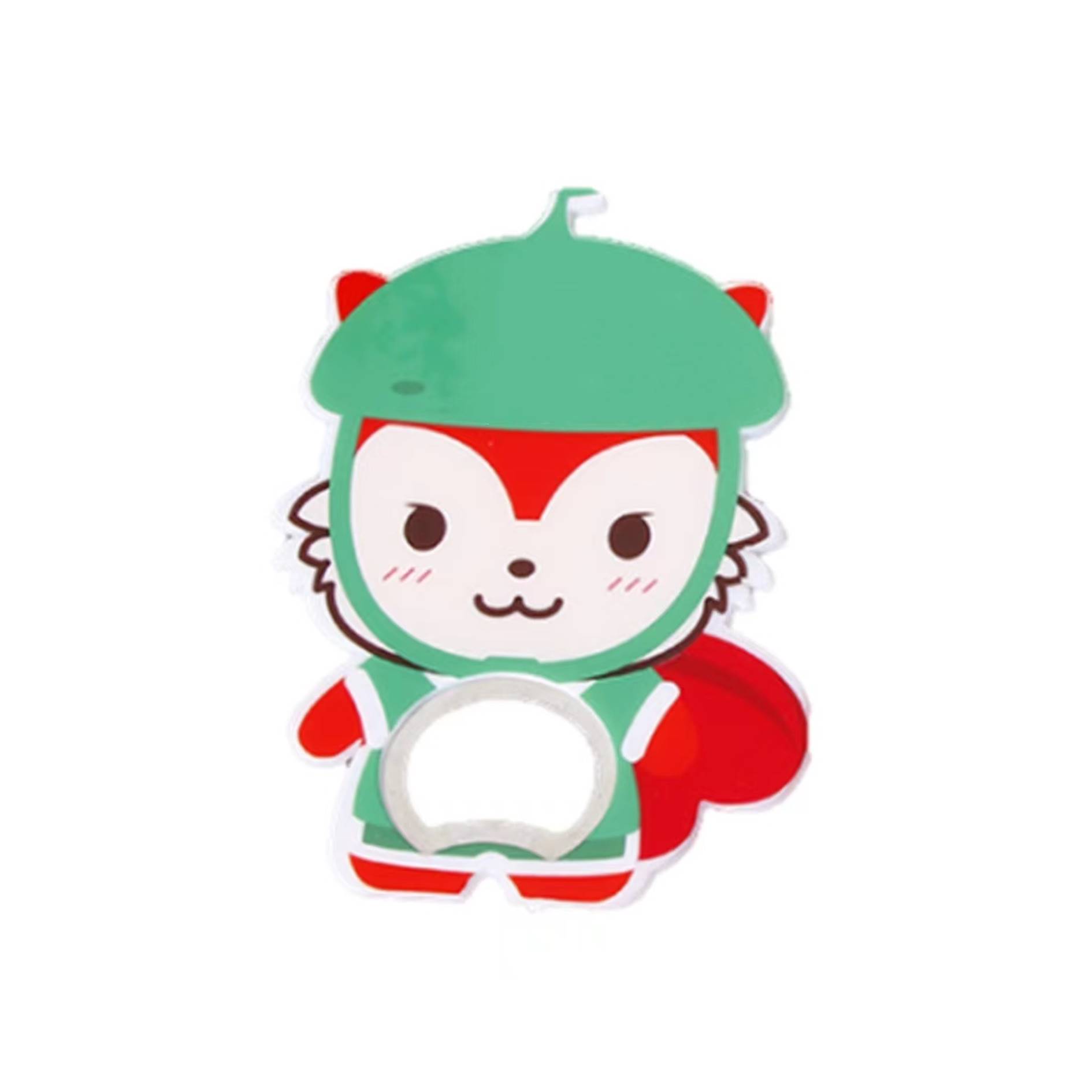 Squirrel Shape Magnetic Bottle Opener 3