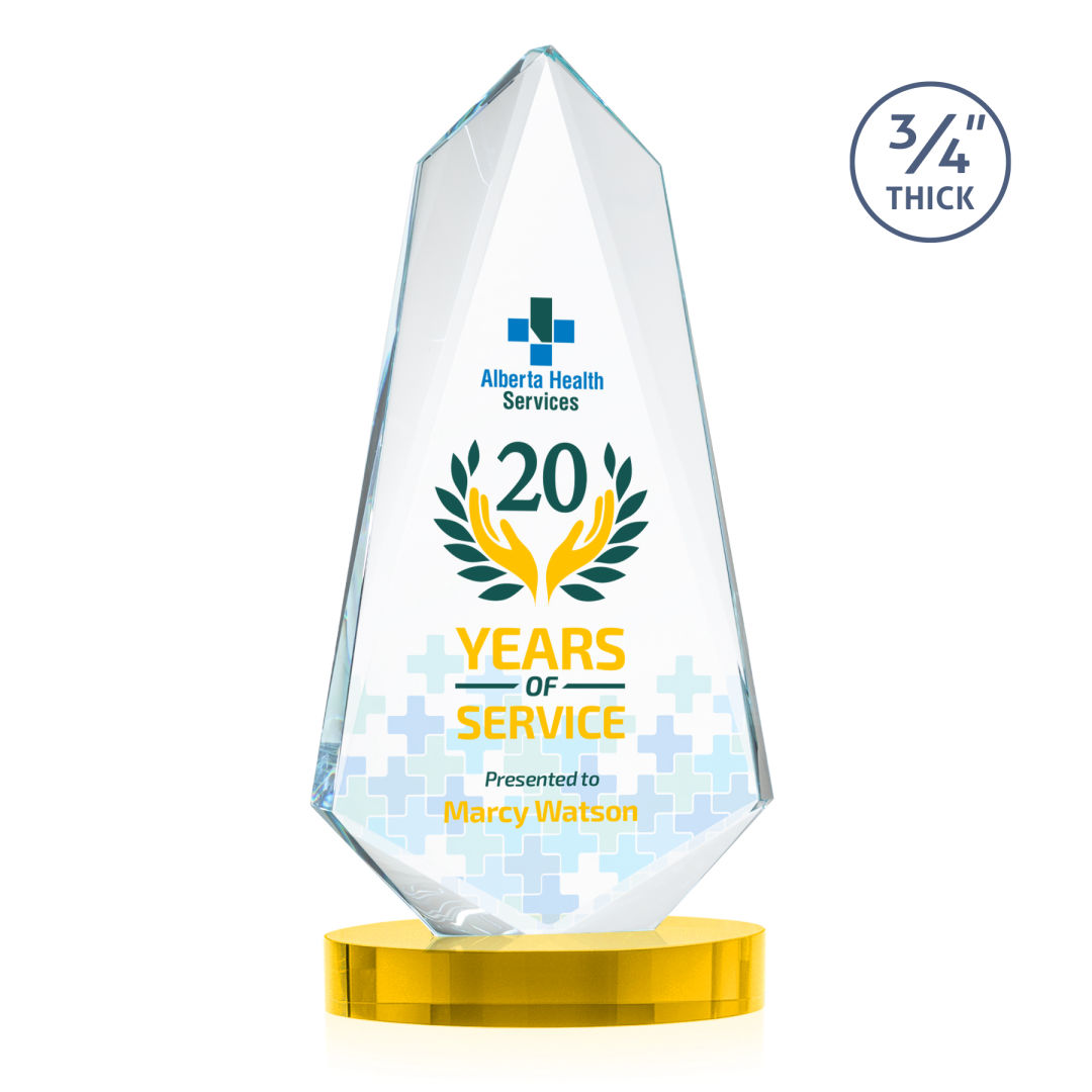 Sheridan VividPrint™ Award on Alberton Base - Gold 7