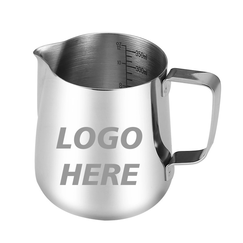 Custom 12 oz Stainless Steel Milk Frother Cup 4
