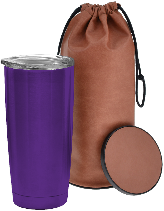 20 oz. Lasered Infinity Tumbler and Coaster Set 24