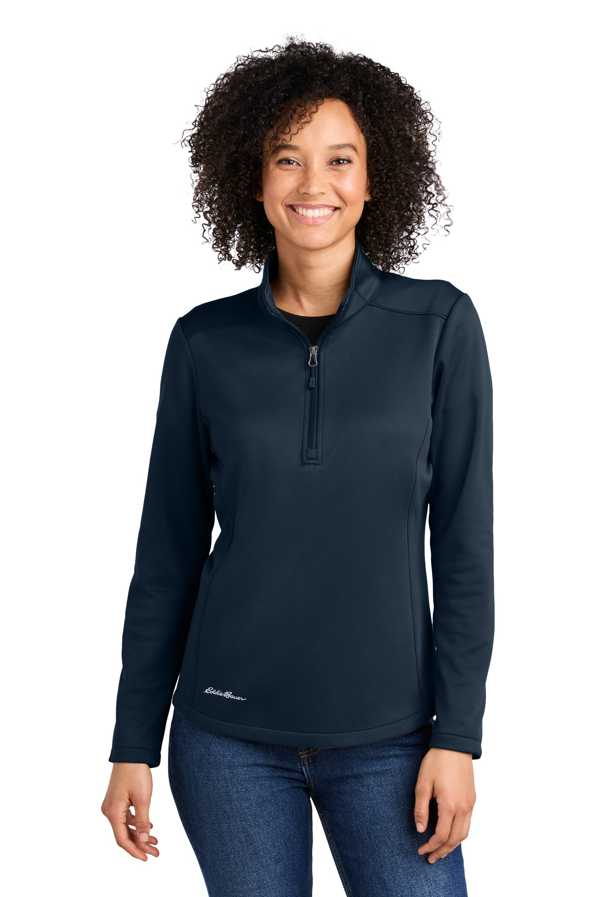 Eddie Bauer Women's Smooth Mid Layer Fleece 1/2-Zip EB2370 29