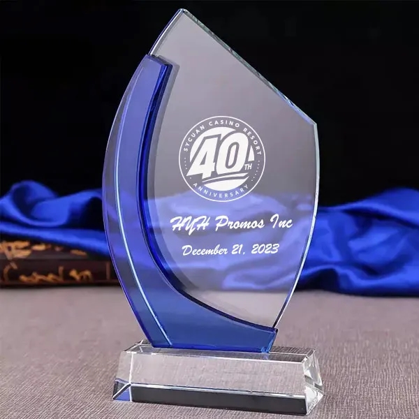 Corporate Recognition Crystal Award 4
