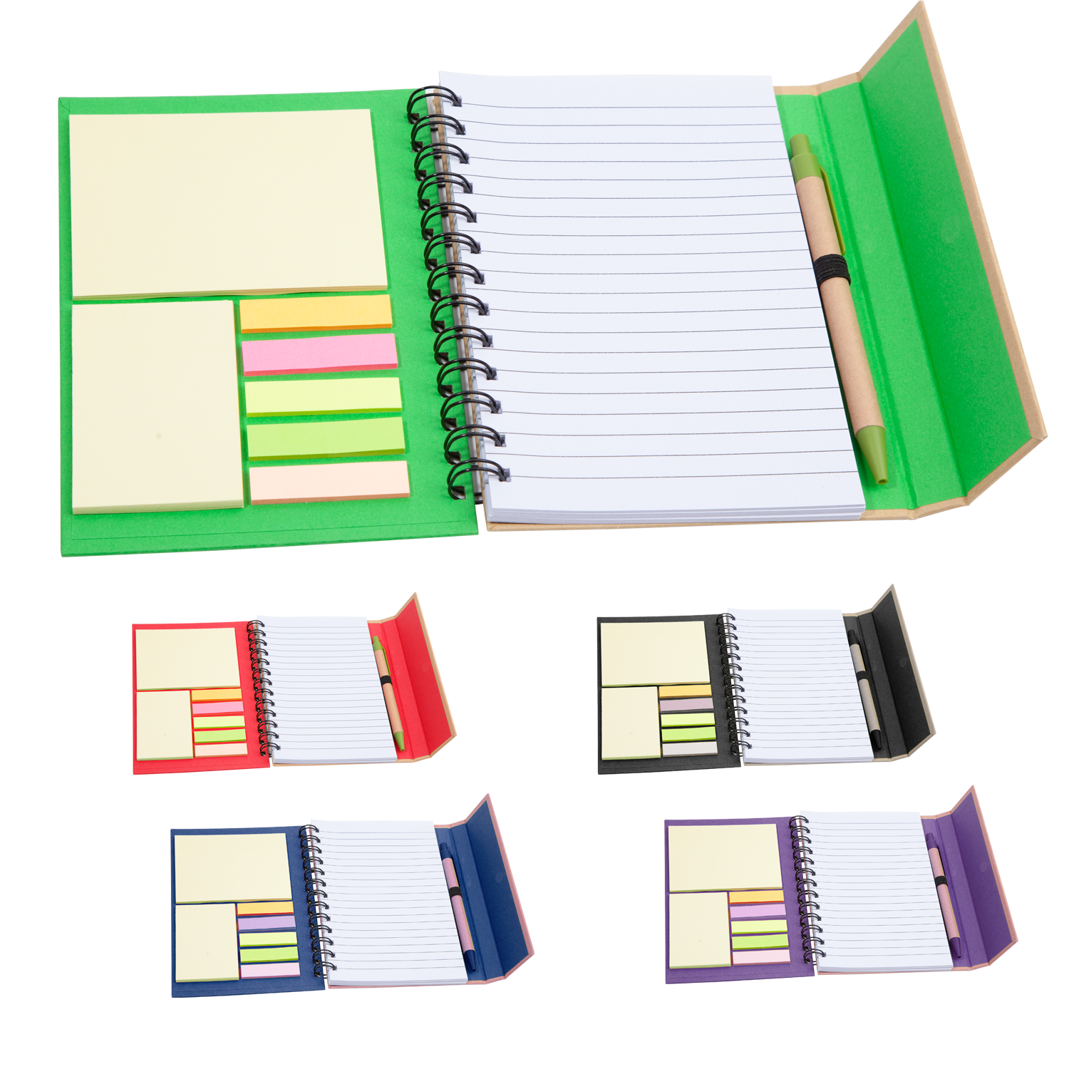 Eco-Friendly Dual Toned Notebook (2 Color Imprint) 5