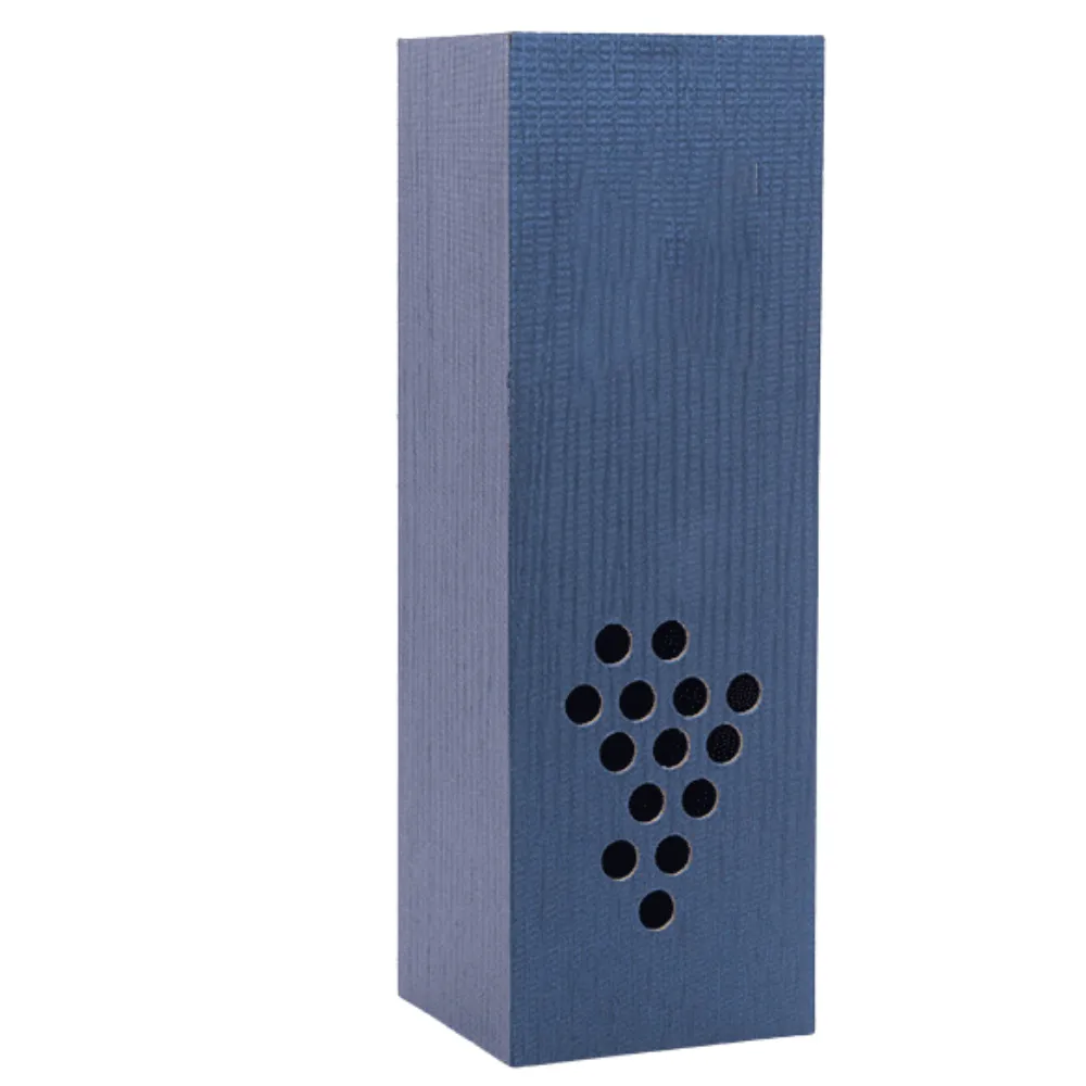 1-Bottle Hallowed Cardboard Wine Gift Box 5