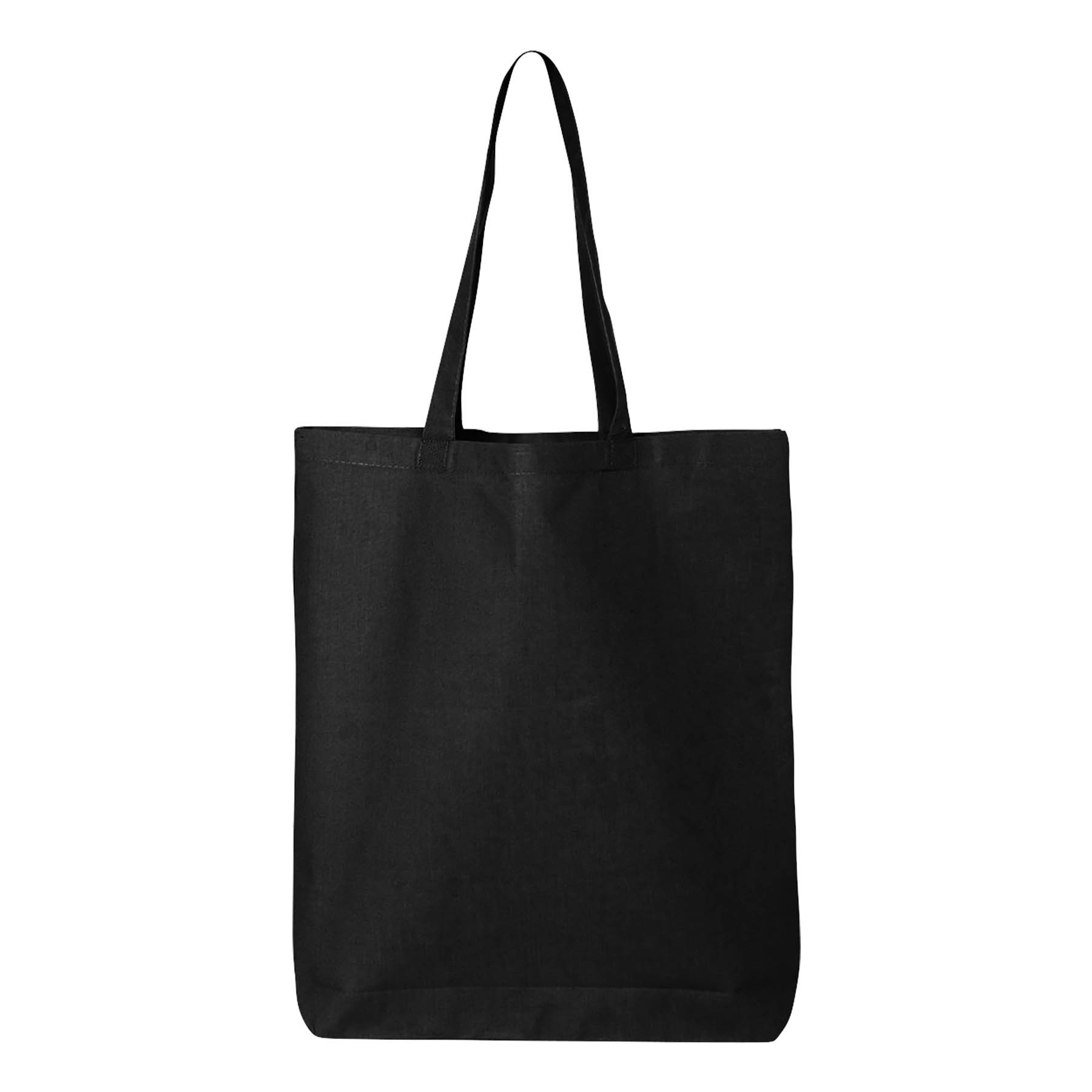 6 oz. 100% Cotton Canvas Tote Bag w/Bottom Gusset 20