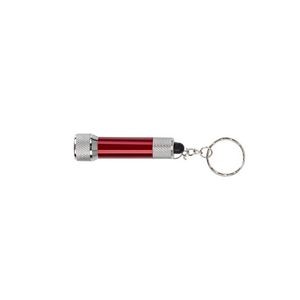 Compact LED Flashlight With Elastic Band And Key Clip Twist Activation 18
