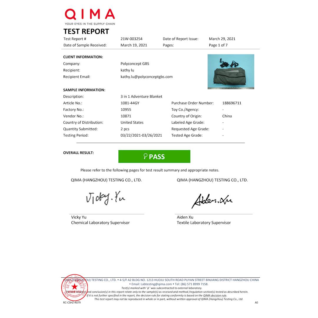 3 in 1 Adventure Blanket 24