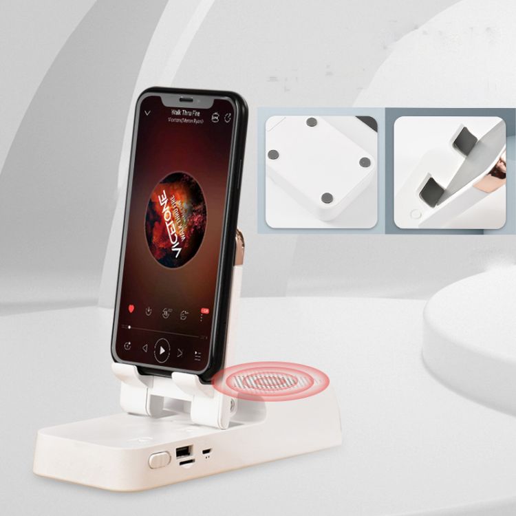 Cell Phone Holder with Wireless Speaker 2