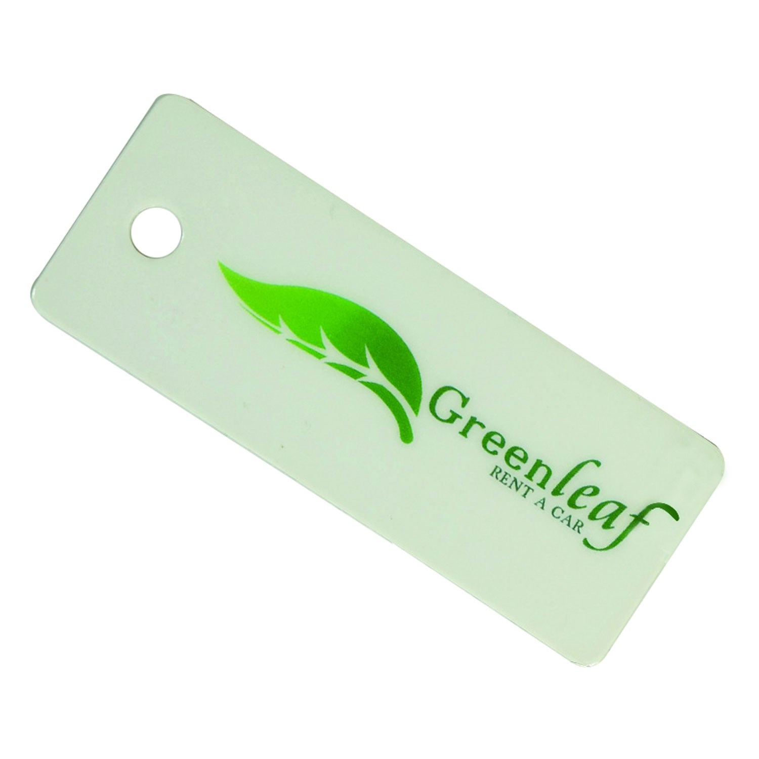 3.25"W x 1.25"H Long Key Tag 1
