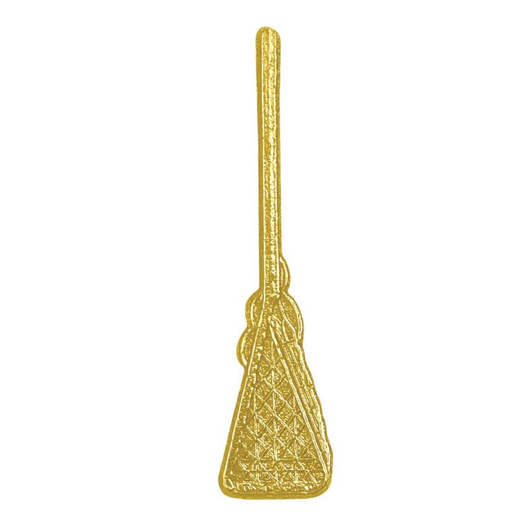 Lacrosse Bright Gold Chenille Lapel Pin