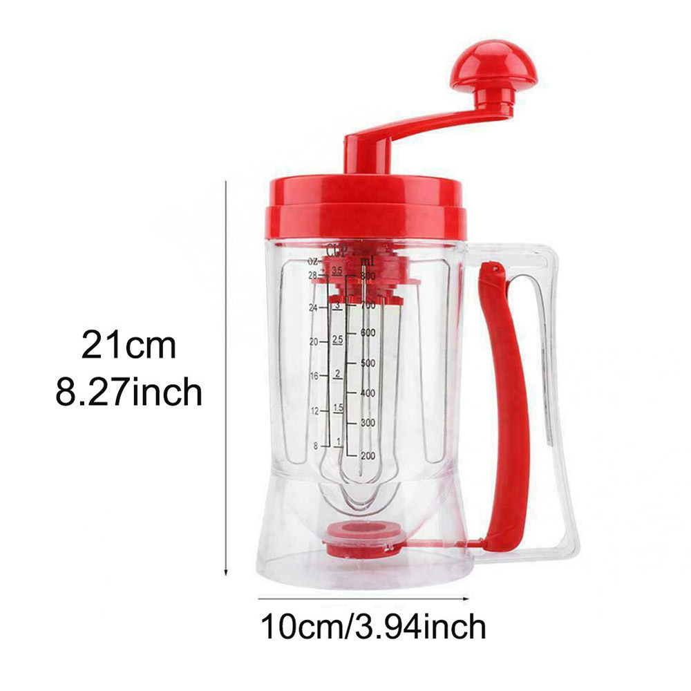 Handheld batter mixer separator 4