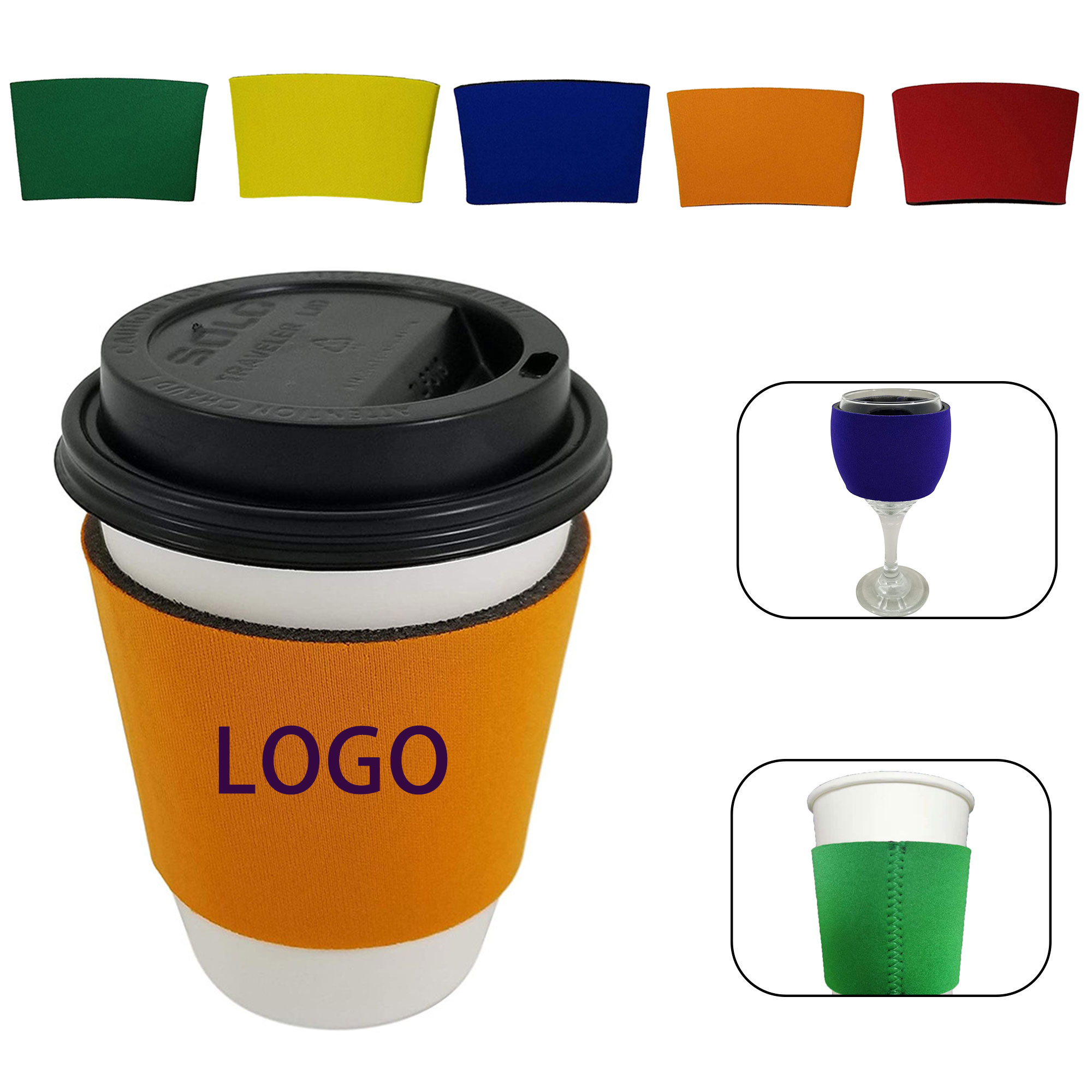 Reusable Iced Coffee Cup Insulator Sleeve 3